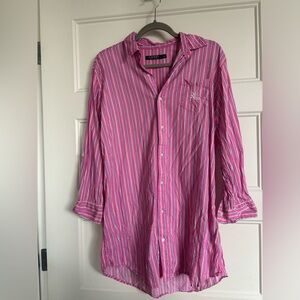 Vintage Ralph Lauren Pink and White dress